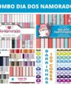 Papéis digitais – Arquivos de Corte Combo Papel Digital Dia dos Namorados