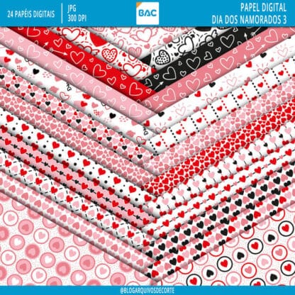 Papel Digital Dia dos Namorados 2025