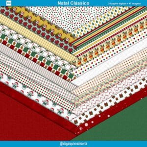 Papel Digital Natal Clássico