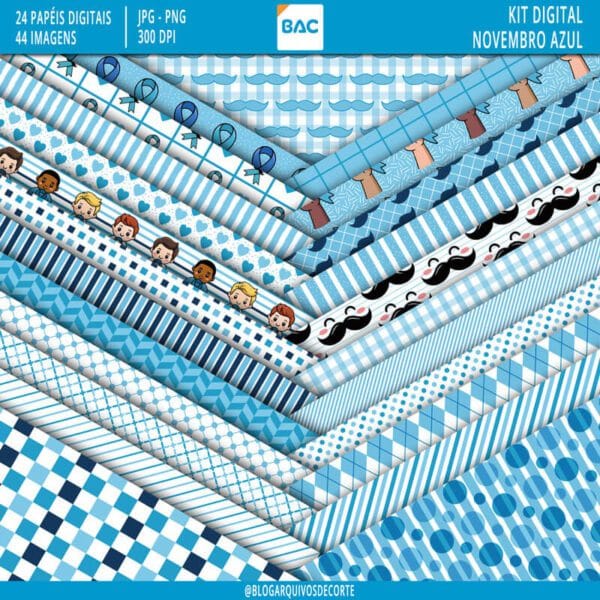 Papel Digital Novembro Azul 2025