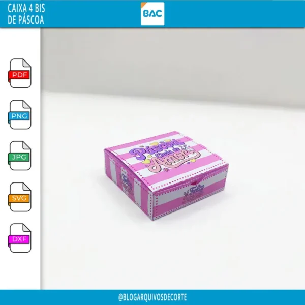 Arquivo de Corte - Caixa 4 BIS de Páscoa