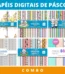 Combo Kits de Papéis Digitais de Páscoa