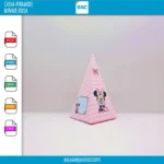 Caixa Pirâmide - Minnie Rosa - Arquivo de Corte